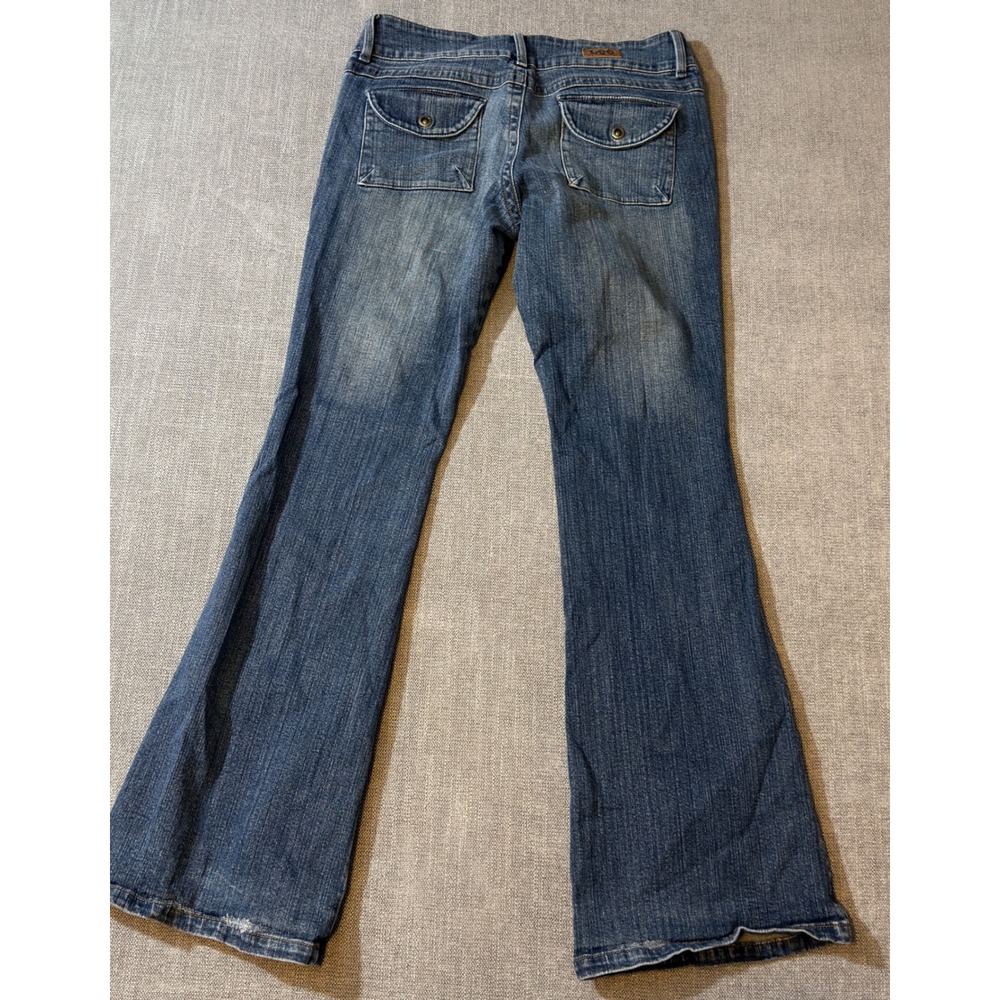 Lee Women Size 11 Bootcut Jeans Medium Wash Flare Leg Denim Pants - Picture 3 of 3
